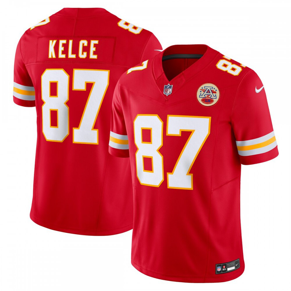 Travis Kelce Kansas City Chiefs Nike Vapor F.U.S.E. Limited Jersey - Red-Profan Arena